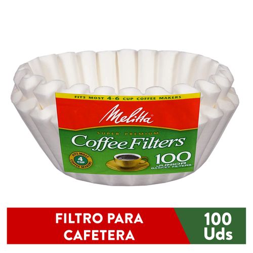 Filtros Melita Para Cafetera - 100 Unidades