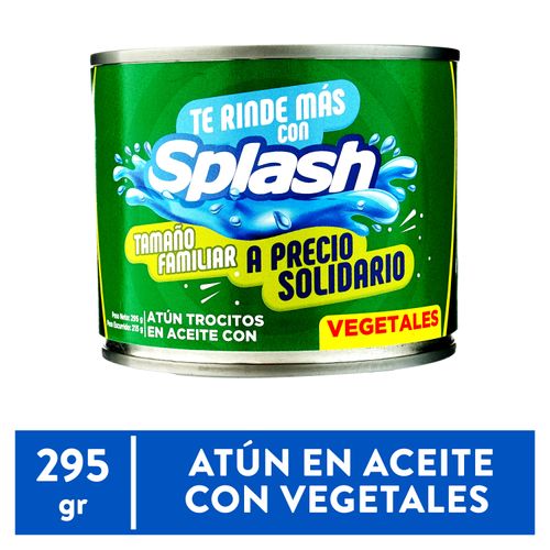 Atún Splash trocitos con vegetales - 295 g