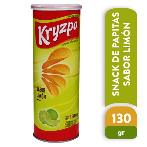 Snack Papitas Kryzpo Limón - 130 g