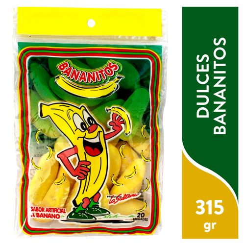 Dulces La Sultana Bananitos - 315 g