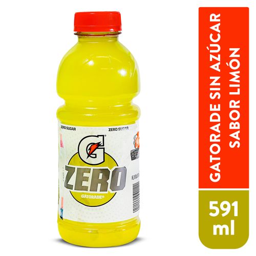 Bebida Hidrat Gatorade Gzero Lemon 591Ml