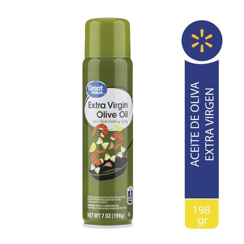 Aceite  Great Value Oliva Spray - 198gr