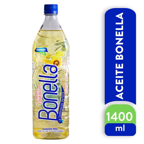 Aceite Bonella Girasol Maiz Canola - 1400mll