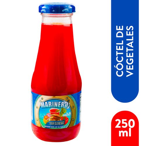 Coctel Marinero de vegetales con almejas - 250 ml
