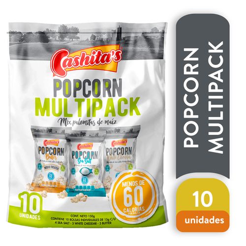 Palomitas Cashitas Cashitas Variedad 10 pack - 150 g