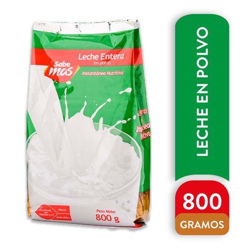 Leche Sabemas Entera En Polvo - 800 g