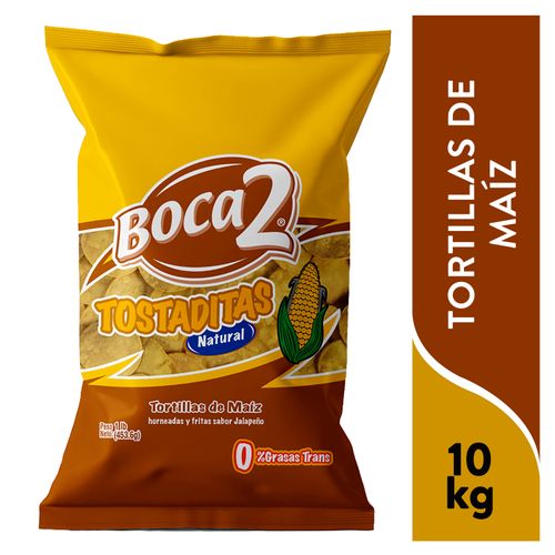 Snack Boca2 tostaditas natural - 453.6 g