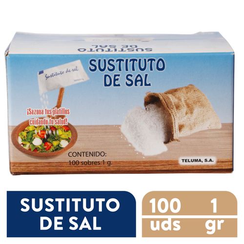 Sustituto Sal Teluma Sobre - 100 g