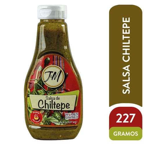 Salsa J&M De Chiltepe picante - 227 g