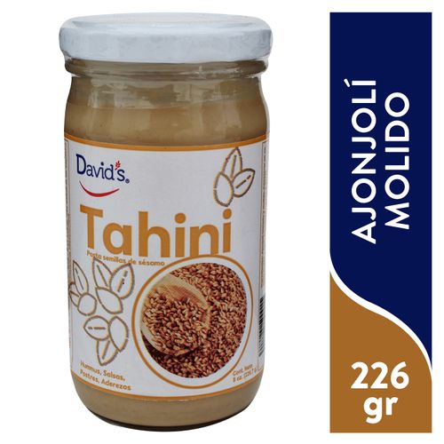 Pasta Davids De Ajonjoli Molido - 227 g
