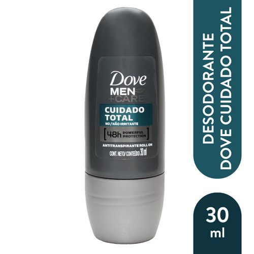 Desodorante Dove Protección Total en Roll - 30 ml