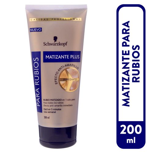 Tratamiento Schw Matizante Plus 200 Ml