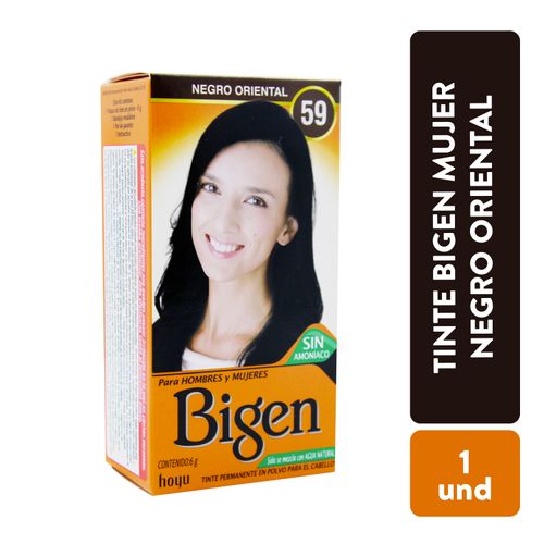 Tinte Bigen 59 Negro Oriental - 6 g