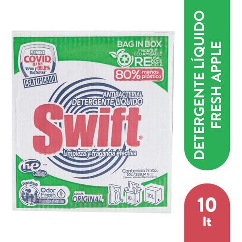 Detergente Liquido Swift Apple 10 Lts