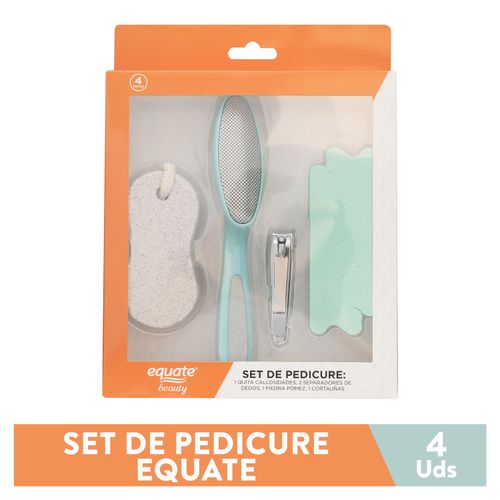 Set De Pedicure Marca Equate - 5 Piezas