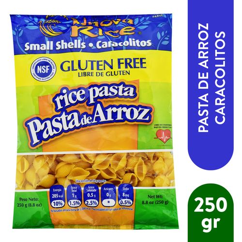 Pasta Nnova Rice Caracolito Libre De Gluten - 250 g