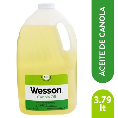 Aceite Wesson Canola - 3790ml