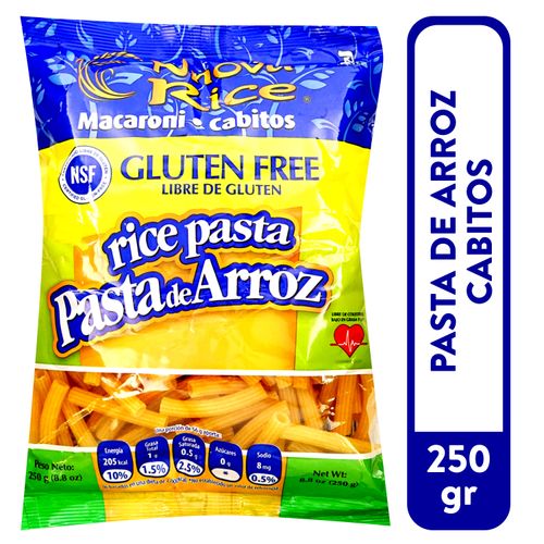 Pasta Nnovarice Cabito Libre De Gluten - 250 g