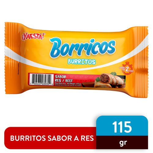Burritos Ya Esta De Res - 115gr