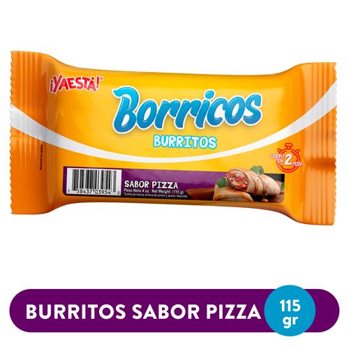 Burritos Ya Esta De Pizza -115gr