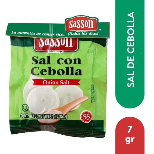 Especia Sasson sal con cebolla 6 Pack  - 42 g