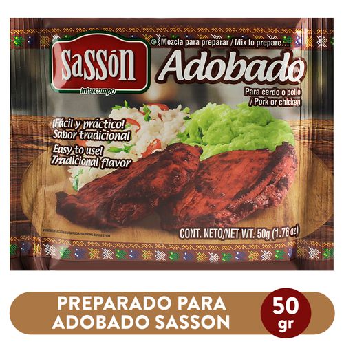 Preparado Sasson Para Adobado - 50 g