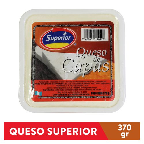 Queso Superior en capas fresco - 370 g