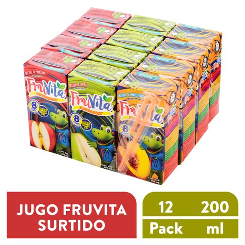 Nectar Fruvita Surtido 12Pack 200Ml
