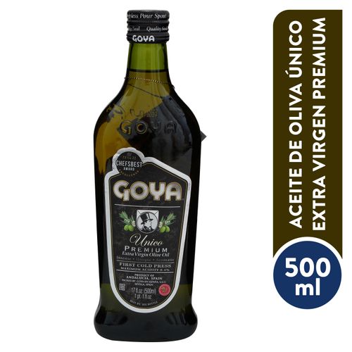 Goya Unico Extra V Aceite D Oliva 17 Onz