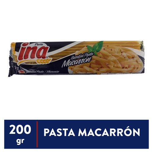Pasta Ina Macarron De 200gr