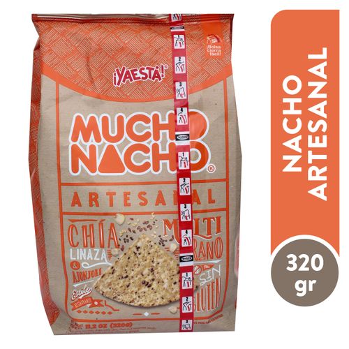 Snack YaEstá Mucho Nacho Artesanal Chía - 320 g