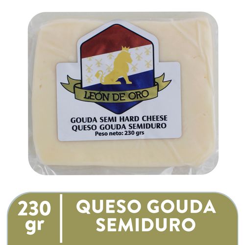 Queso Gouda Trozo León De Oro - 230 g