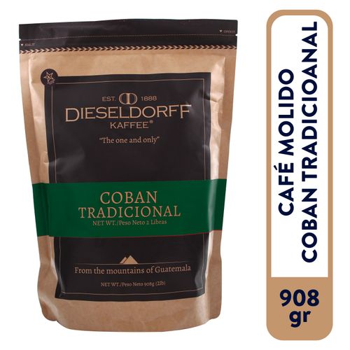 Café Diesel Molido Coban Tradicional 908gr