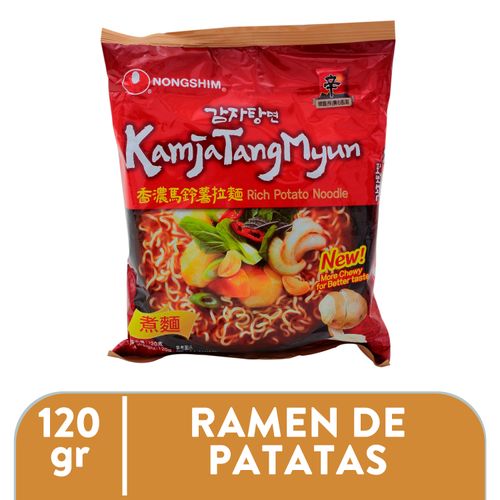 Sopa Instantánea Nongshim Ramyun Kamjatangmyun Papa - 120 g