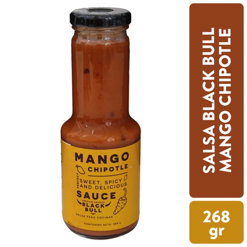 Salsa Black Bull Mango Chipotle - 268 g