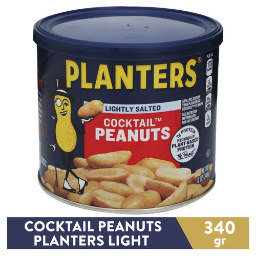 Cocktail Peanuts Planters Light -340 g