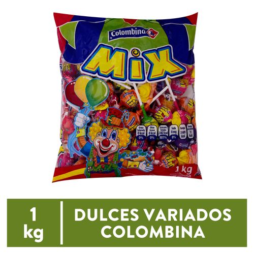 Dulces Colombina Variedad  Mix -1kg