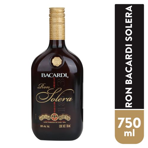 Ron Bacardi Solera  750 Ml