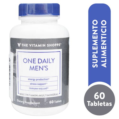 Daily Men Vitamin Multimineral D3 60tab