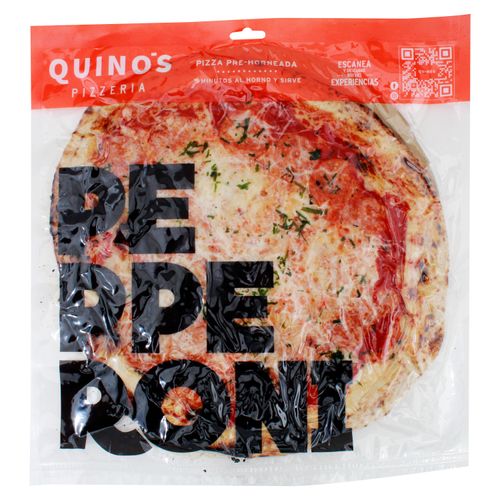 Pizza Quinos Pepperoni 525gr