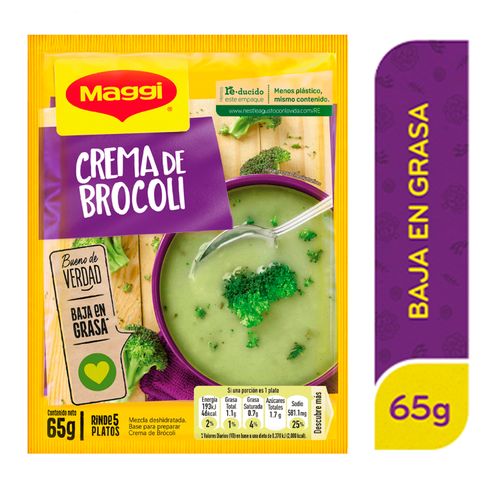 Crema Maggi De Brocoli Sobre - 65 g