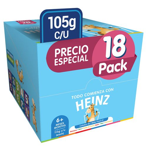 Colado Heinz Doypack Surtido 18 pack -105 g