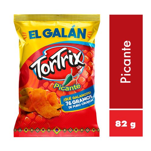 Snack Tortrix Picante El Galán - 82 g