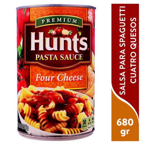Salsa Hunts Spaguetti 4 Quesos - 680 g