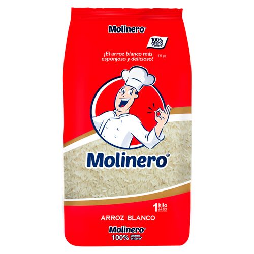 Arroz Molinero Blanco - 1000gr