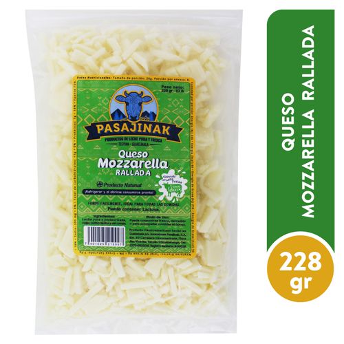 Queso Mozzarella Pasajinak Rd - 227 g