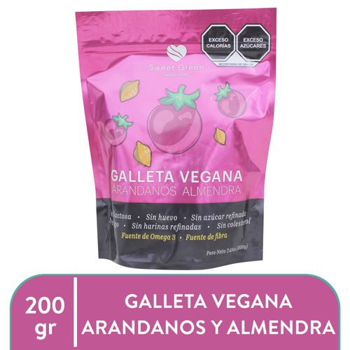 Galleta Vegana Sweetgreen Arandano - 200 g