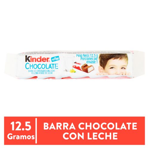 Barra de Chocolate Kinder - 12 g