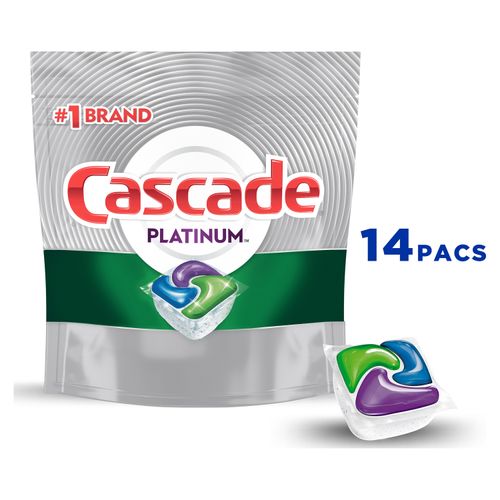 Lavaplatos Cascade Platinium Actionpac Fresh Scent - 221 g