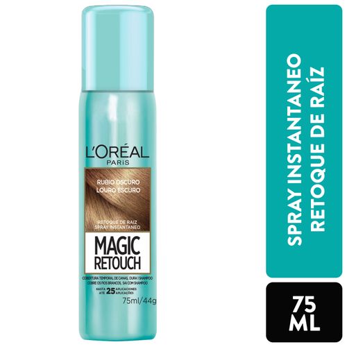 Spray Magic Retouch Loreal Rubio Oscuro - 75 ml